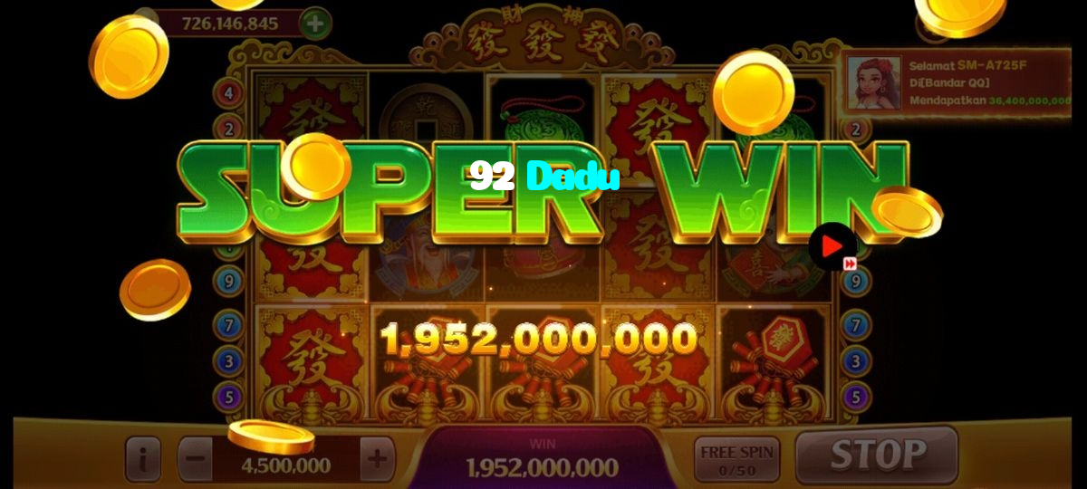 available types of 92 Dadu bet including pre-match live express and system bets